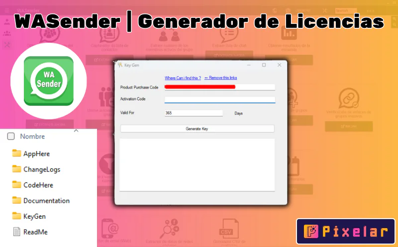 ¡Oportunidad Única! Venta Completa de WASender: Código Fuente, Generador de Licencias y Documentació