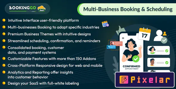 BookingGo SaaS: reserva y programación de citas para múltiples empresas