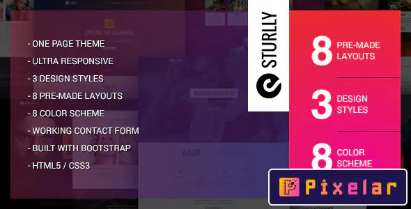 Stully - Plantilla HTML5 Multiusos (One Page & Multi-Páginas)