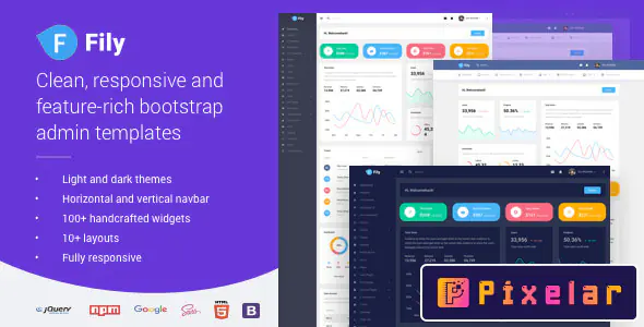 Fily - Plantilla de administración adaptable de Bootstrap 5