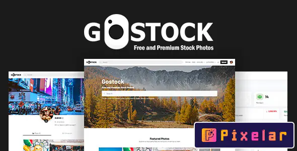 GoStock - Script de fotos de stock gratuitas y premium