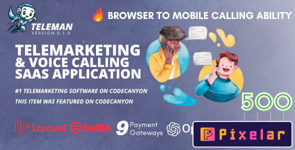 Teleman - Plataforma SaaS de Telemarketing y Llamadas Masivas
