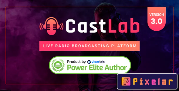 CastLab - Plataforma de transmisión de radio en vivo