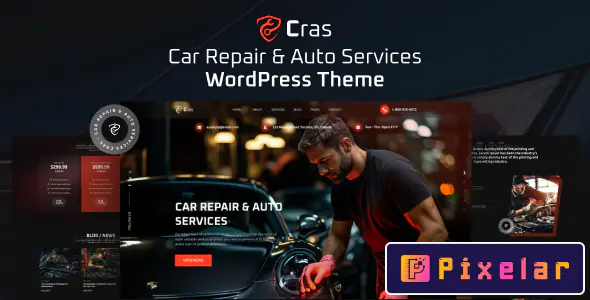 Cras - Tema de WordPress para reparación y servicios de automóviles