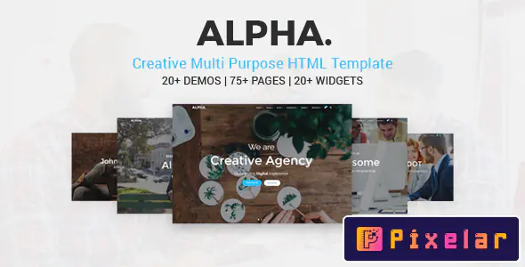 Alpha - Plantilla HTML5 multipropósito