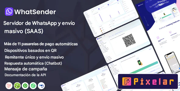 WhatSender - Plataforma SAAS para Envío Masivo y Automatización de WhatsApp