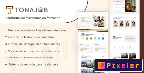 TonaJob - Plataforma de Microtrabajos y Servicios Freelance