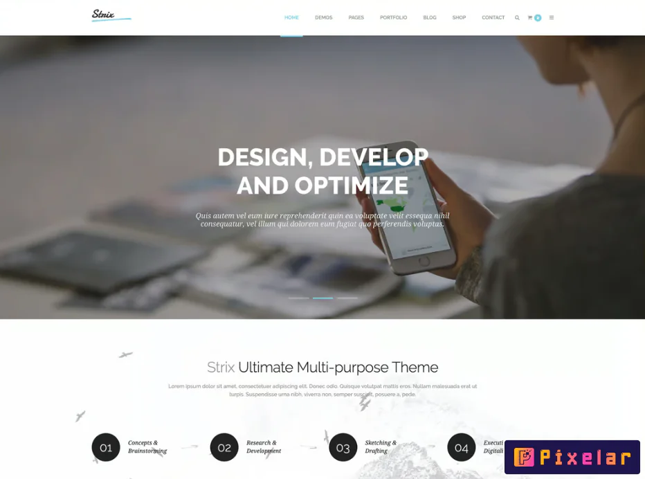 Strix - Plantilla HTML5 Multinicho Premium (Retina Ready)