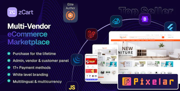 zCart - Mercado de comercio electrónico de múltiples proveedore