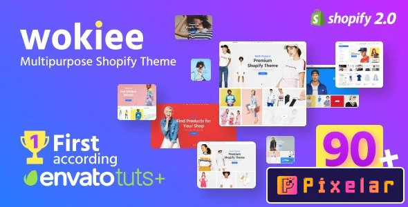 Wokiee - El Tema Multipropósito para Shopify