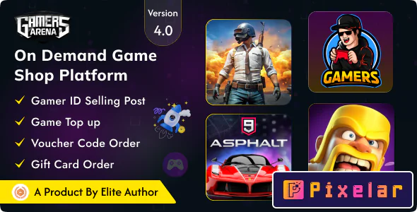 Gamers Arena - Tienda de juegos online digital, recarga de juegos y cupones