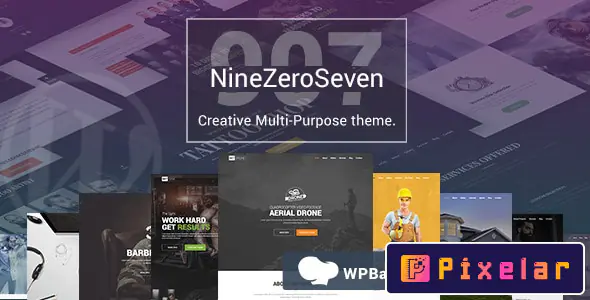 907 - Tema WordPress Multiuso y Totalmente Responsivo