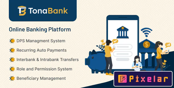 TonaBank - Plataforma de Banca Online Segura y Moderna