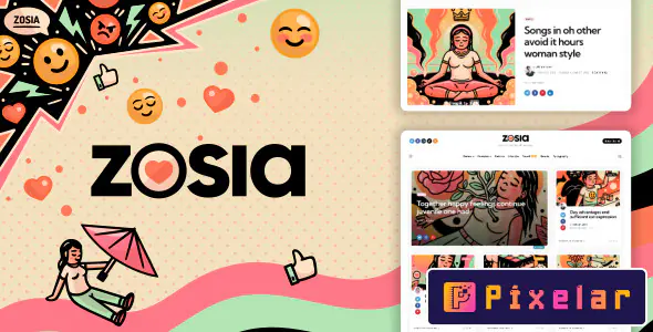 Zosia - Tema WordPress Elegante para Blogs Personales
