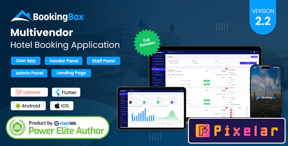 BookingBox - Aplicación SaaS completa para reservas de hoteles con múltiples proveedores