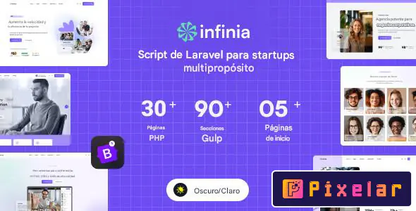 Infinia - Solución Todo-en-Uno en Laravel para Consultorías, Startups y Negocios Digitales