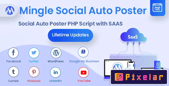 Mingle SAAS - Script PHP para la creación automática de carteles y programadores sociales