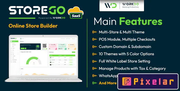StoreGo SaaS - Creador de tiendas en línea