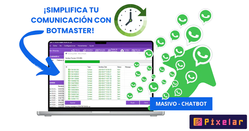 BotMaster - Mensajes masivos de WhatsApp