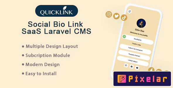 QuickBioLink – Plataforma SaaS para Bio Links (Creadores, Influencers y Empresas)