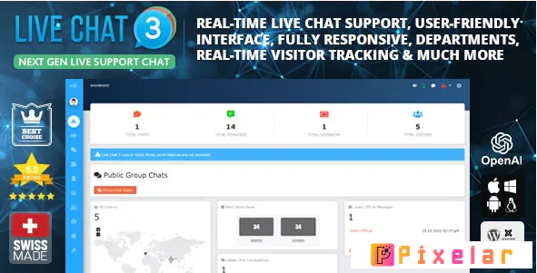 LiveChat3 - Chat de soporte en vivo
