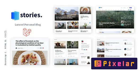Stories - Plataforma de Blog Multilingüe y Creativa Desarrollada en Laravel